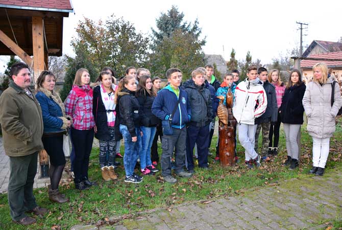 A moravicai vendégek a Gion Nándor Emlékházban 2015. november 7. képek